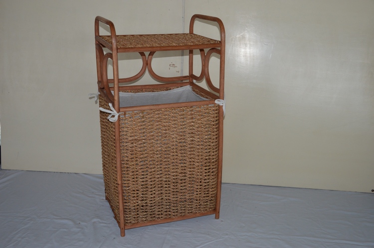 GI25854 MOBILE PORTA BIANCHERIA RATTAN CON VANO INTERNO - Clicca l'immagine per chiudere